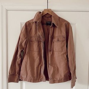 A&F Cropped Utility Jacket